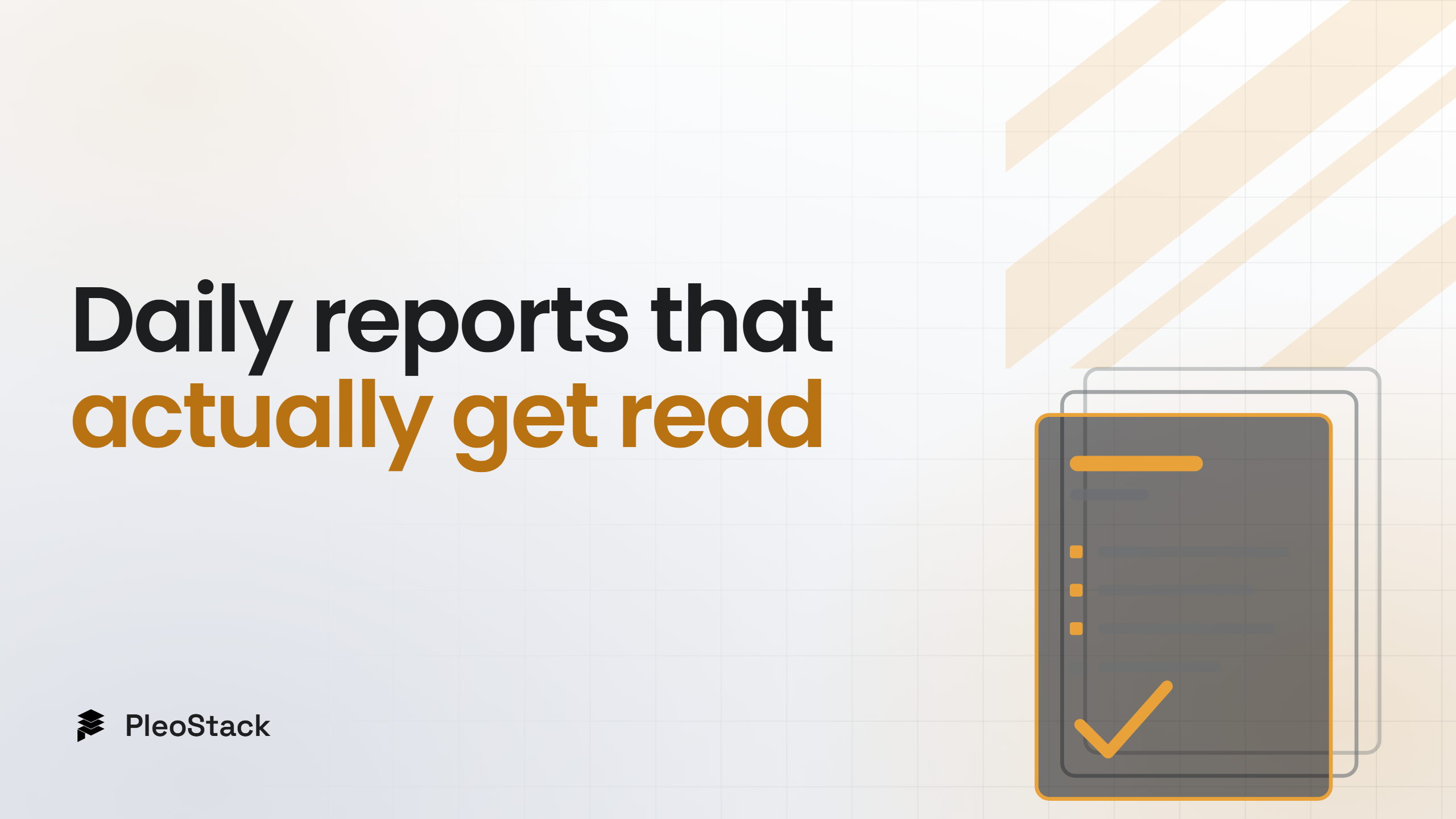 How to Write a Construction Daily Report That Actually Gets Read — PleoStack Field Notes