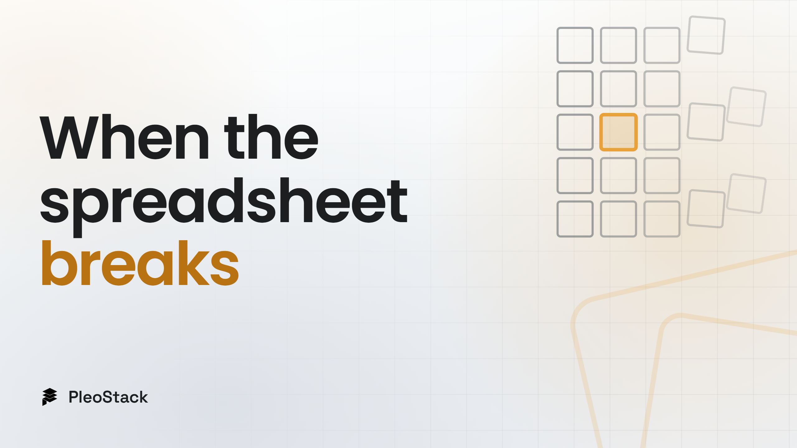 Why Construction Teams Outgrow Spreadsheets — PleoStack Field Notes