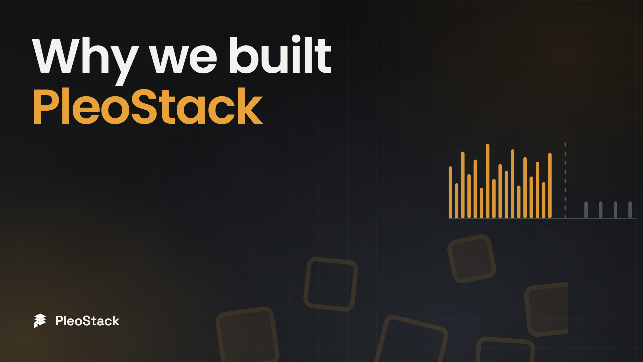 Why We Built PleoStack — PleoStack Field Notes