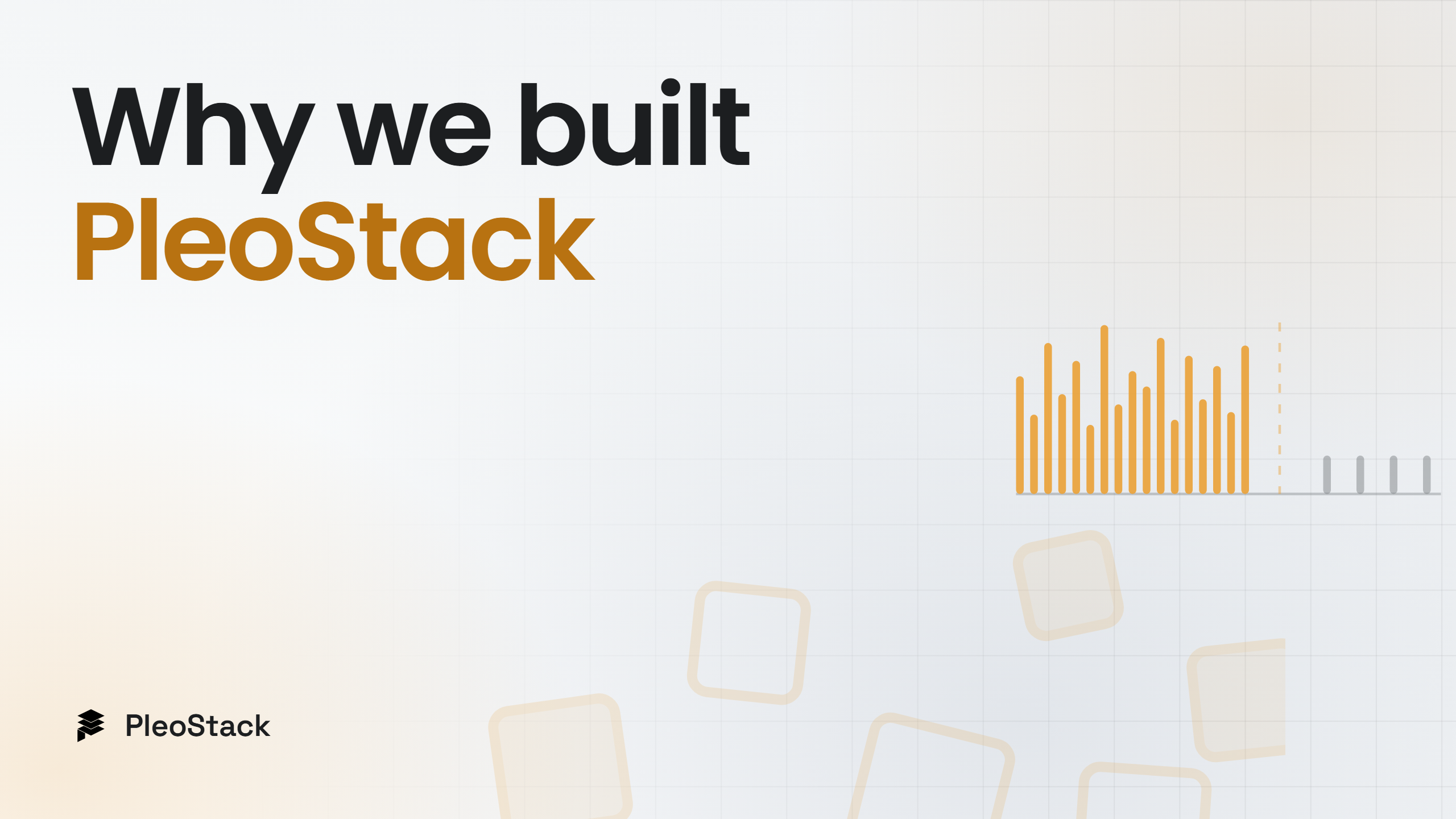 Why We Built PleoStack — PleoStack Field Notes