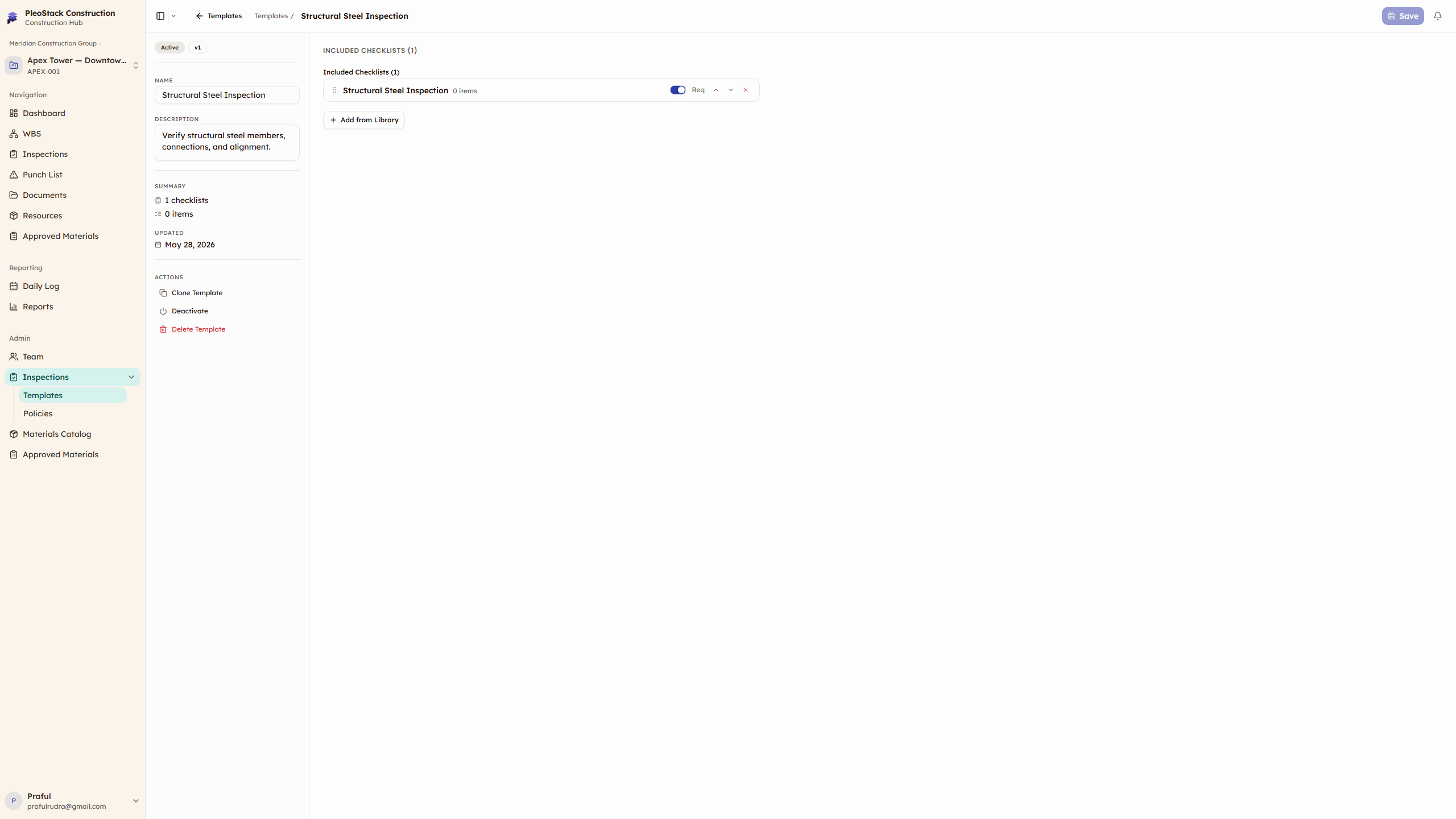 Party sequence editor showing Performer, Checker, and Approver role assignments with member selection dropdowns